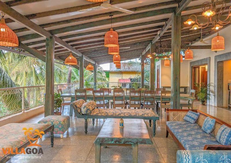 Beach Villa Morjim Room photo