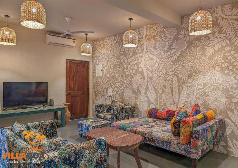 Beach Villa Morjim Room photo