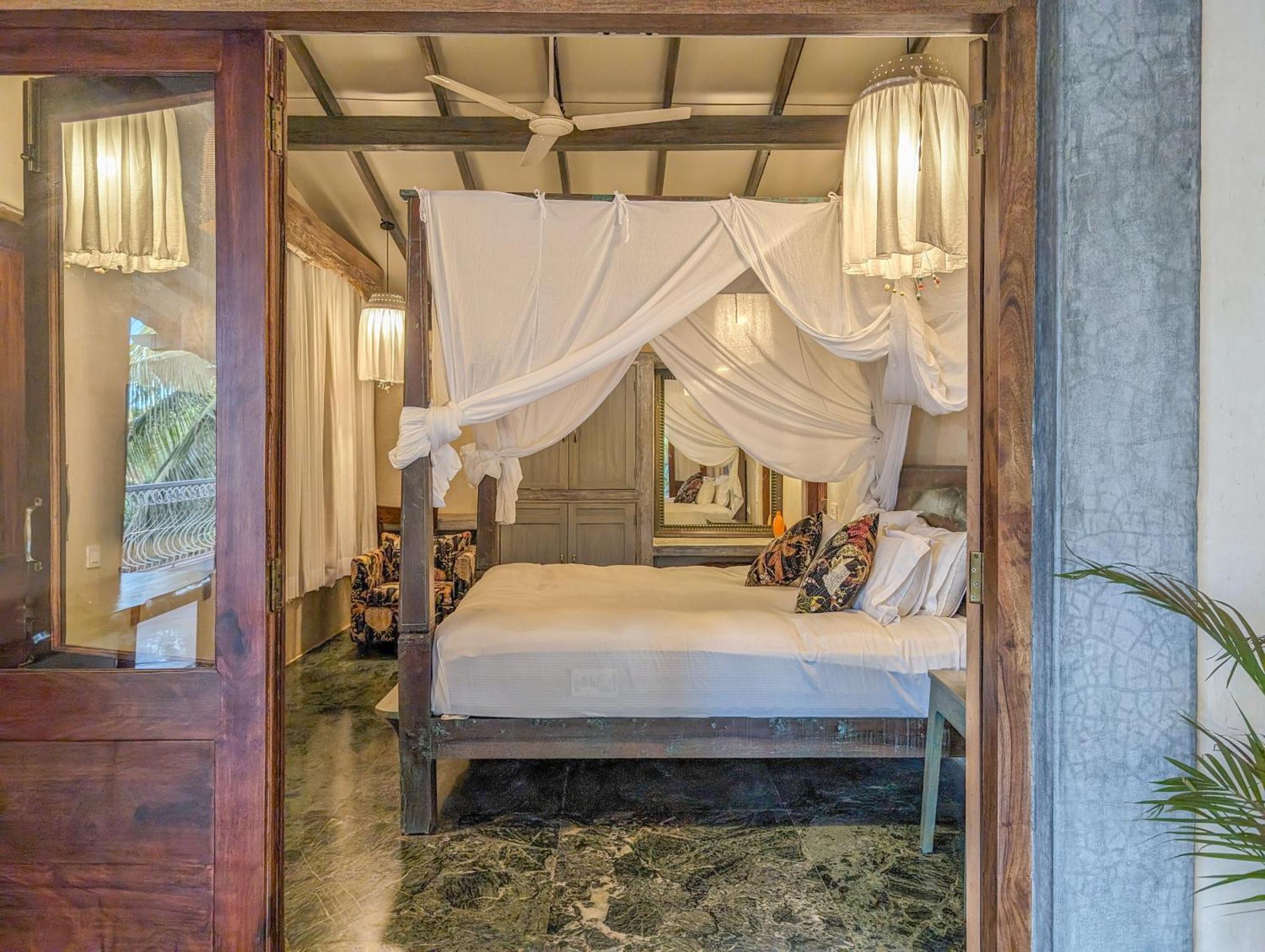 Beach Villa Morjim Room photo