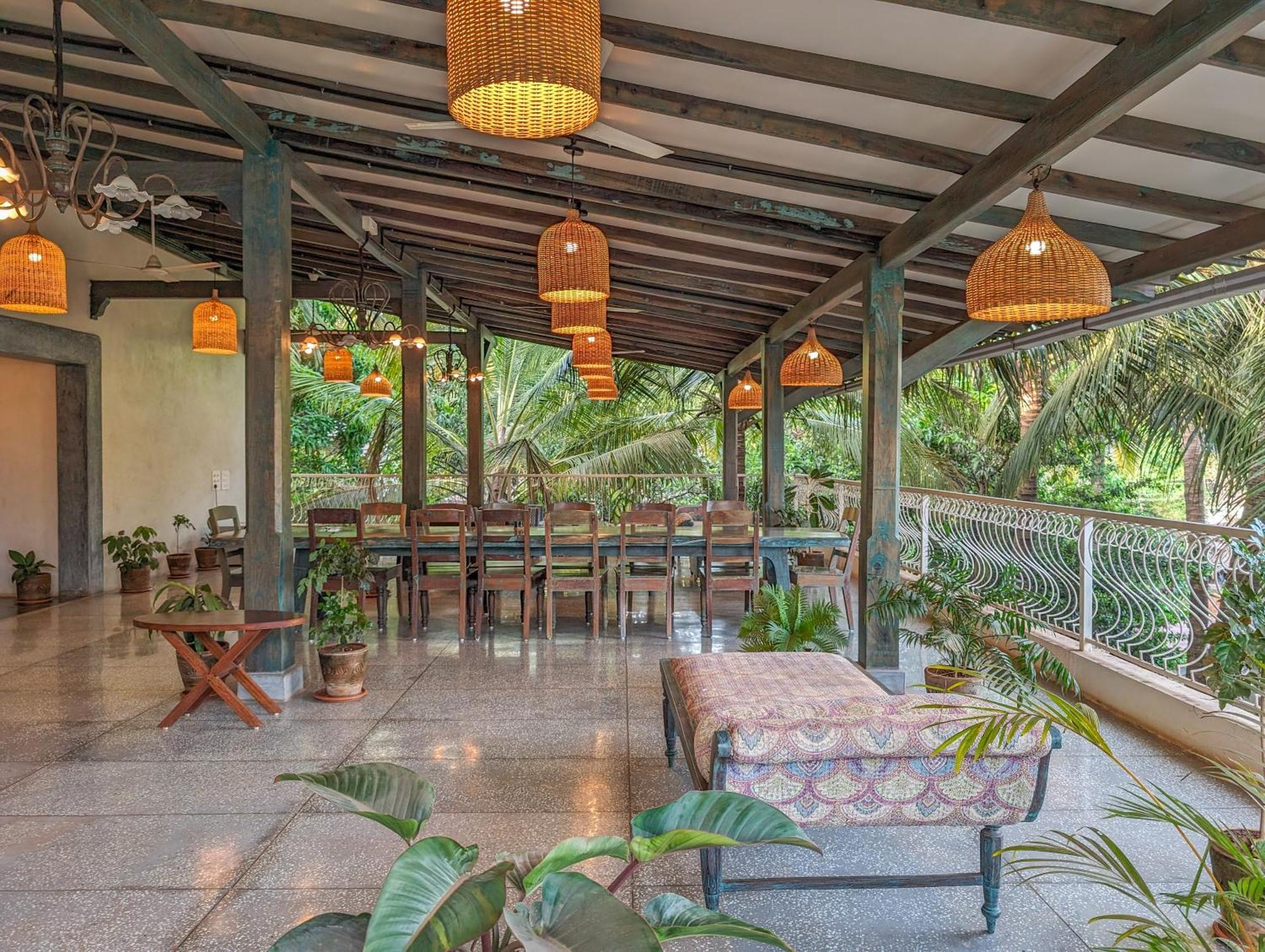 Beach Villa Morjim Room photo