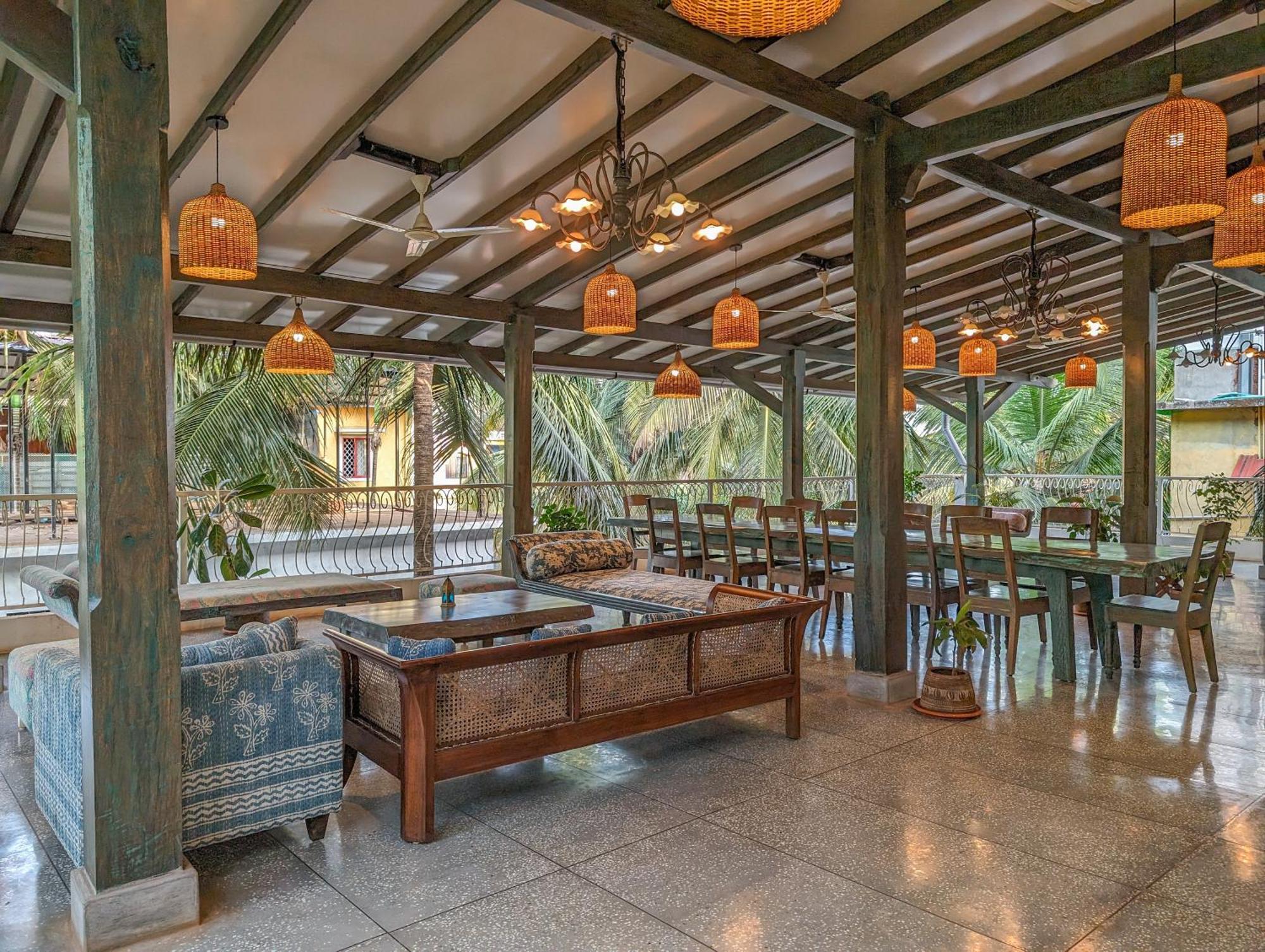 Beach Villa Morjim Room photo