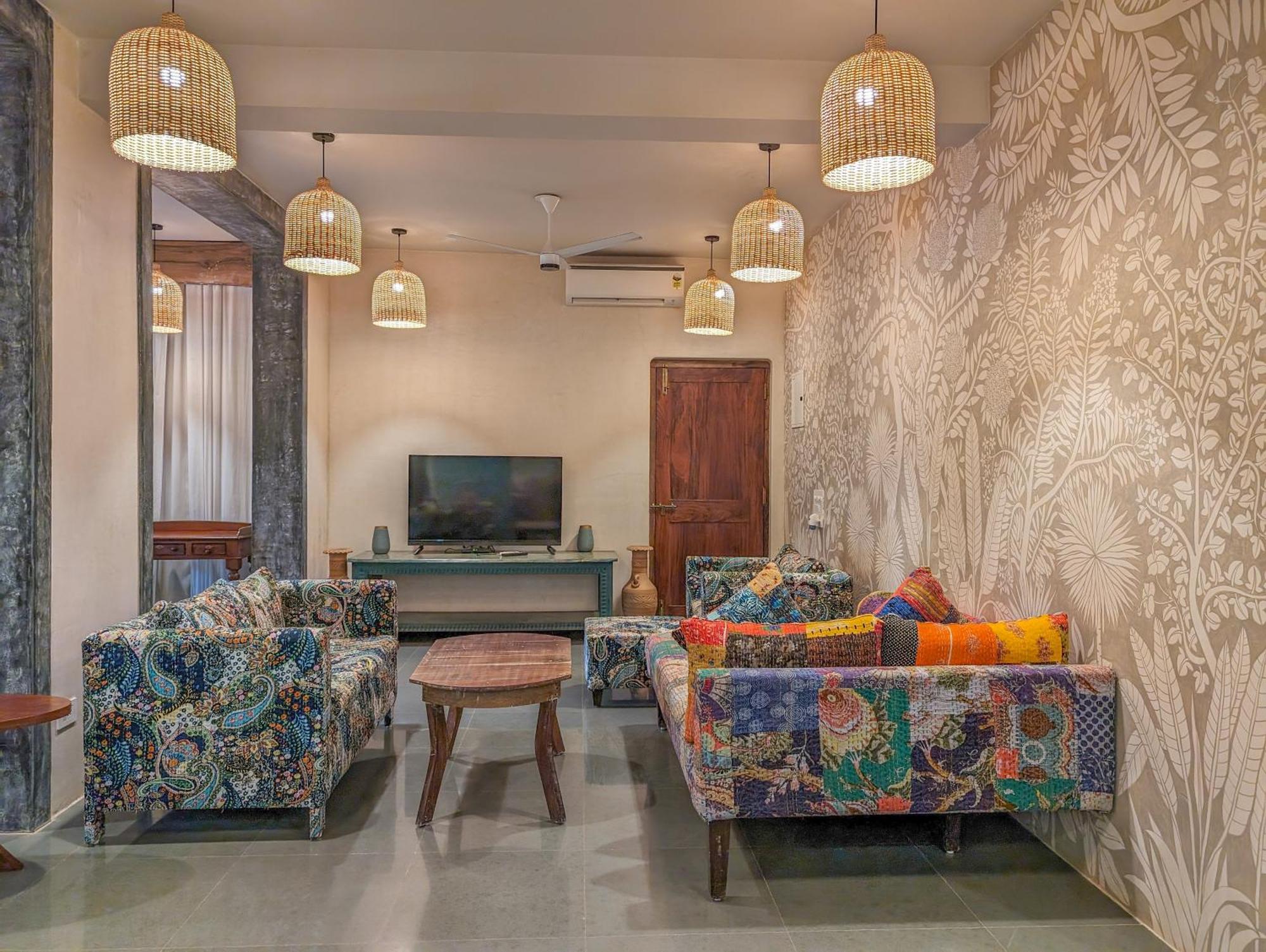 Beach Villa Morjim Room photo