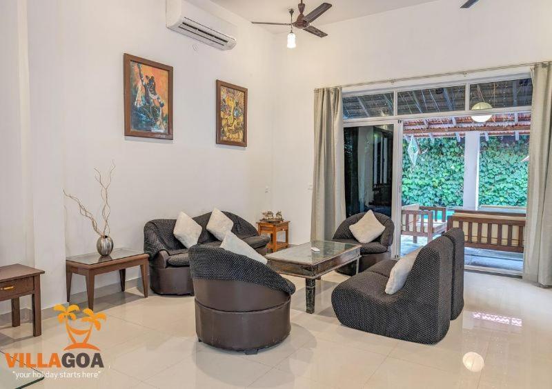 Beach Villa Morjim Room photo