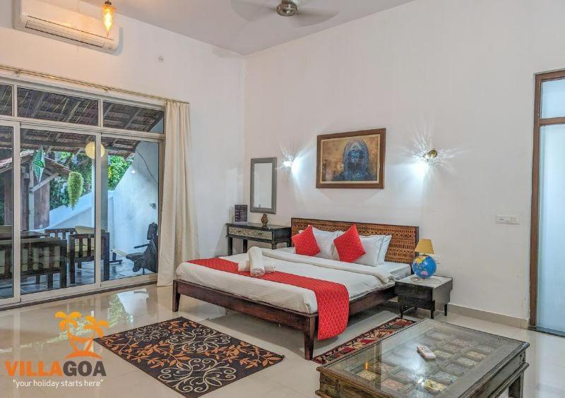 Beach Villa Morjim Room photo